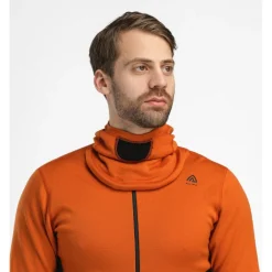 Aclima - Warmwool Hood Sweater Net - Merinopullover