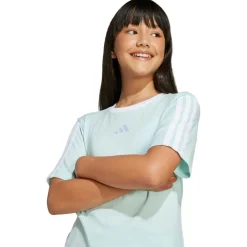 Sale - Girl's 3-Stripes Essentials T-Shirt - T-Shirt Kinder T-Shirts|Shirts, Hemden & Longsleeves