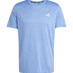 adidas - Own The Run Melange T-Shirt - Laufshirt