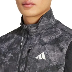 adidas - Own The Run Spray Dye Vest - Laufweste^ Laufbekleidung|Westen