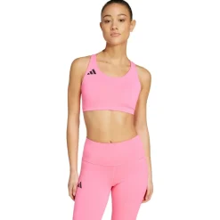 Best - Women's Adizero Essentials Run Medium Support Bra - Sport-BH Fitnessbekleidung|Unterwäsche