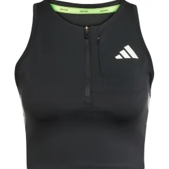 adidas - Women's Adizero Running Gel Pocket Crop Top - Sport-BH