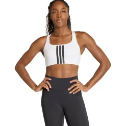 adidas - Women's Optime 3-Stripes MS Bra - Sport-BH^ Laufbekleidung|Unterwäsche