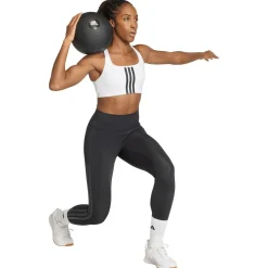 adidas - Women's Optime 3-Stripes MS Bra - Sport-BH^ Laufbekleidung|Unterwäsche