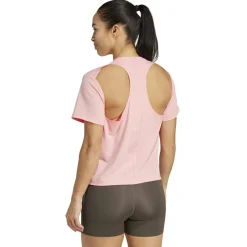 adidas - Women's Power Back Coutout 3-Stripes Tee - Funktionsshirt^ Laufbekleidung|Shirts, Hemden & Longsleeves
