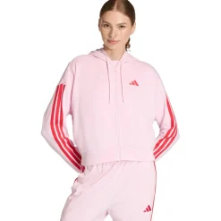 adidas - Women's 3-Stripes French Terry Full Zip Hoodie - Sweat- & Trainingsjacke^ Alltagsbekleidung|Pullover & Hoodies