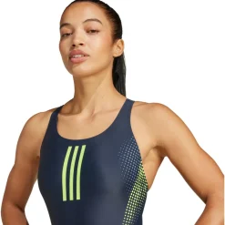 adidas - Women's 3-Stripes Rubber Graphic Swimsuit - Badeanzug^ Bademode
