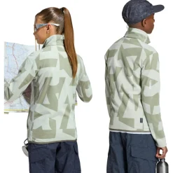 adidas Terrex - Kid's MT AOP FL Jacket - Fleecejacke^Kinder Wanderbekleidung|Jacken