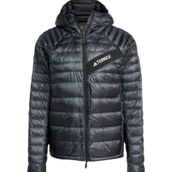 Sale - Terrex Techrock Climawarm+ Down Hooded - Daunenjacke Wanderbekleidung|Daunenjacken