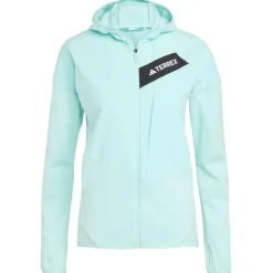 adidas Terrex - Women's Terrex Techrock CW+ Wind Hooded - Fleecejacke^ Jacken|Wanderbekleidung