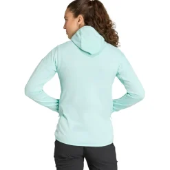 adidas Terrex - Women's Terrex Techrock CW+ Wind Hooded - Fleecejacke^ Jacken|Wanderbekleidung