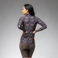 Online Alé - Women's Pragma Flowery L/S Jersey - Radtrikot Fahrradbekleidung|Radtrikots