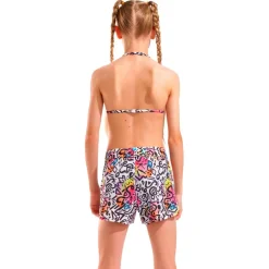 Arena - Girl's Beach Short Printed - Badehose