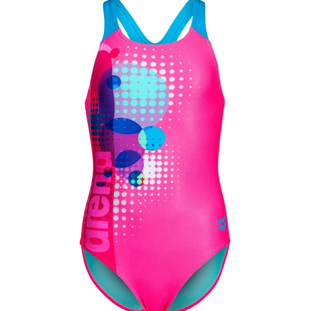 - Girl's Dots Swimsuit Swim Pro Back - Badeanzug>Arena Outlet