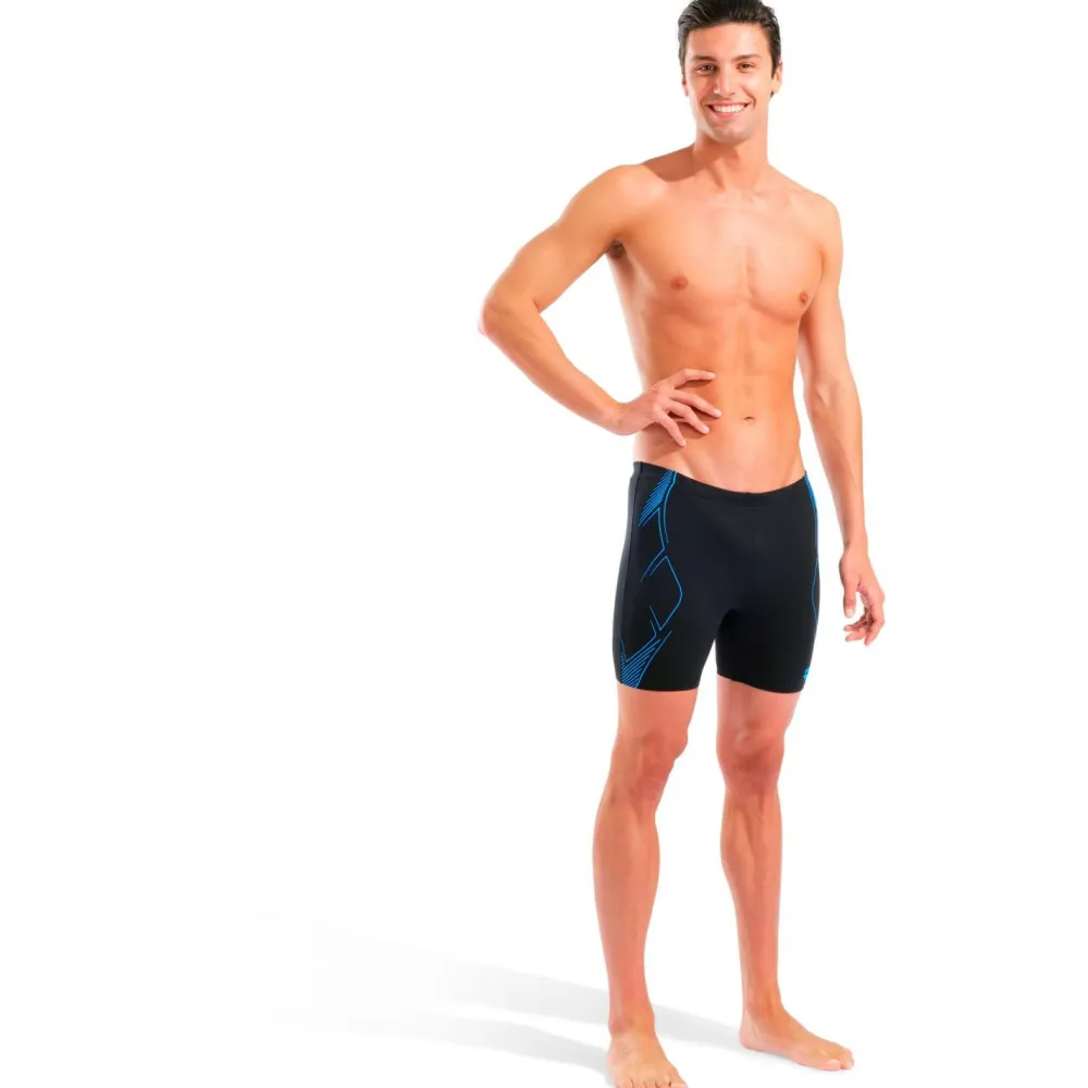 Arena - Graphic Swim Mid Jammer - Badehose