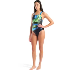 Arena - Women's Bloom Swimsuit Swim Pro Back LB - Badeanzug^ Bademode
