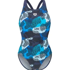 Clearance - Women's Camo Swimsuit V Back L - Badeanzug Bademode