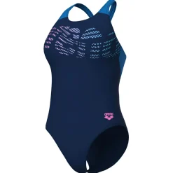 - Women's Flowing Swimsuit V Back - Badeanzug Bademode