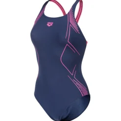 - Women's Graphic Swimsuit Swim Pro Back - Badeanzug Bademode