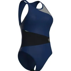 Online - Women's Mesh Angle Swimsuit Vent Back B - Badeanzug Bademode