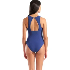Online - Women's Mesh Angle Swimsuit Vent Back B - Badeanzug Bademode