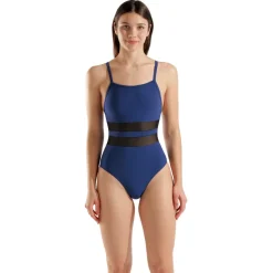 New - Women's Mesh Equals Swimsuit Back B - Badeanzug Bademode