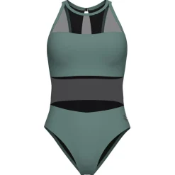 Arena - Women's Mesh Panels Swimsuit Vent Back - Badeanzug