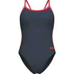 New - Women's Swimsuit Lace Back Solid - Badeanzug Bademode