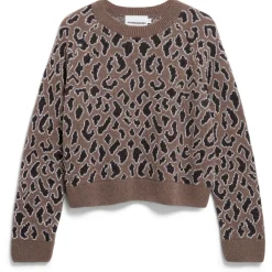 - Women's Diliriaa Leopaa - Pullover>ARMEDANGELS Clearance