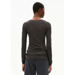 Discount - Women's Einiaara Stripes - Longsleeve Shirts, Hemden & Longsleeves|Alltagsbekleidung