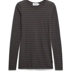 Discount - Women's Einiaara Stripes - Longsleeve Shirts, Hemden & Longsleeves|Alltagsbekleidung