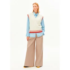 ARMEDANGELS - Women's Iconic Å College Knit Vest - Pullover^ Alltagsbekleidung|Pullover & Hoodies