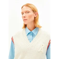 ARMEDANGELS - Women's Iconic Å College Knit Vest - Pullover^ Alltagsbekleidung|Pullover & Hoodies