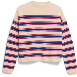 Sale - Women's Merinaa Stripes Knit Sweater - Pullover Alltagsbekleidung|Pullover & Hoodies