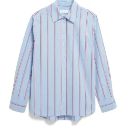 ARMEDANGELS - Women's Stripe Loose Shirt Blouse - Bluse