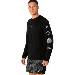Asics - Fujitrail Logo L/S Top - Laufshirt^ Laufbekleidung|Shirts, Hemden & Longsleeves