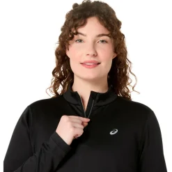 - Women's Core L/S 1/2 Zip Winter Top - Laufshirt><noscript><img width=