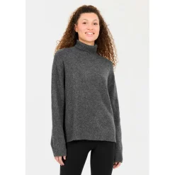 Hot - Women's Daviana Knitted High Neck - Pullover Yogabekleidung|Fitnessbekleidung