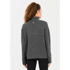 Hot - Women's Daviana Knitted High Neck - Pullover Yogabekleidung|Fitnessbekleidung