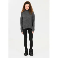 Hot - Women's Daviana Knitted High Neck - Pullover Yogabekleidung|Fitnessbekleidung