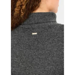 Hot - Women's Daviana Knitted High Neck - Pullover Yogabekleidung|Fitnessbekleidung