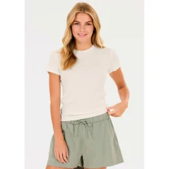 New - Women's Lenga Rib S/S Tee - T-Shirt Yogabekleidung|Fitnessbekleidung