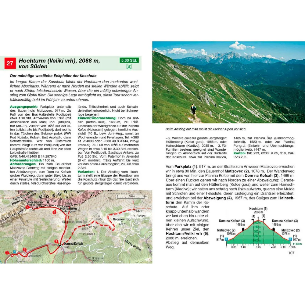 - Karawanken Und Steiner Alpen - Wanderführer Wanderführer