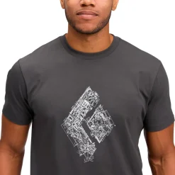 Black Diamond - Engineered Diamond S/S Tee - T-Shirt^ Kletterbekleidung|T-Shirts