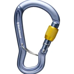 - Gridlock Screwgate Carabiner - HMS-Karabiner>Black Diamond