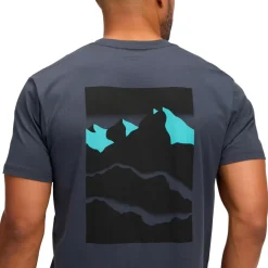 - Mountainscape S/S Tee - T-Shirt Alltagsbekleidung|Kletterbekleidung