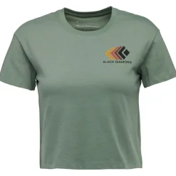 Black Diamond - Women's Faded Crop S/S Tee - T-Shirt^ T-Shirts|Shirts, Hemden & Longsleeves
