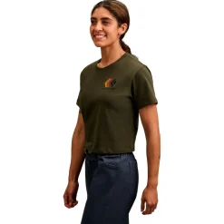 Black Diamond - Women's Faded Crop S/S Tee - T-Shirt^ T-Shirts|Shirts, Hemden & Longsleeves