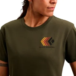 Black Diamond - Women's Faded Crop S/S Tee - T-Shirt^ T-Shirts|Shirts, Hemden & Longsleeves