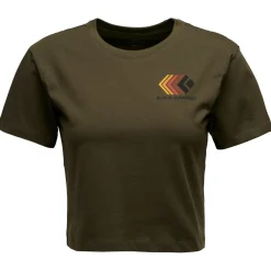 Black Diamond - Women's Faded Crop S/S Tee - T-Shirt^ T-Shirts|Shirts, Hemden & Longsleeves